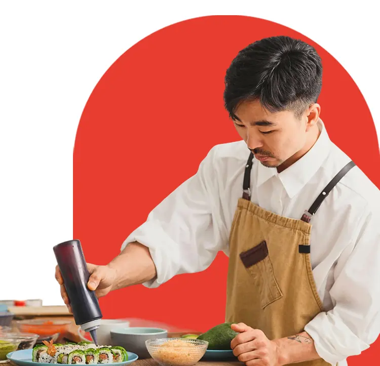 Live cooking at your workplace